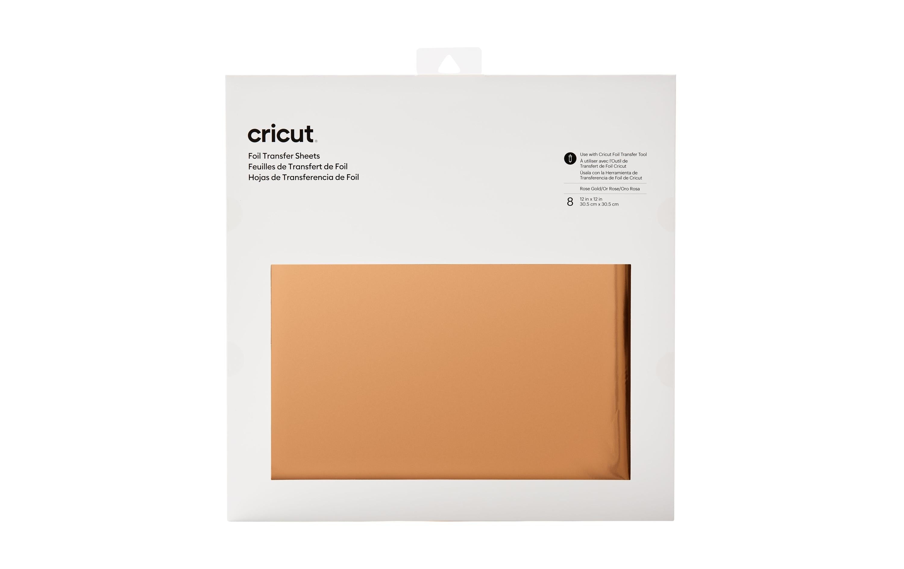 Cricut Transferfolie 30.5 x 30.5 cm Rotgold
