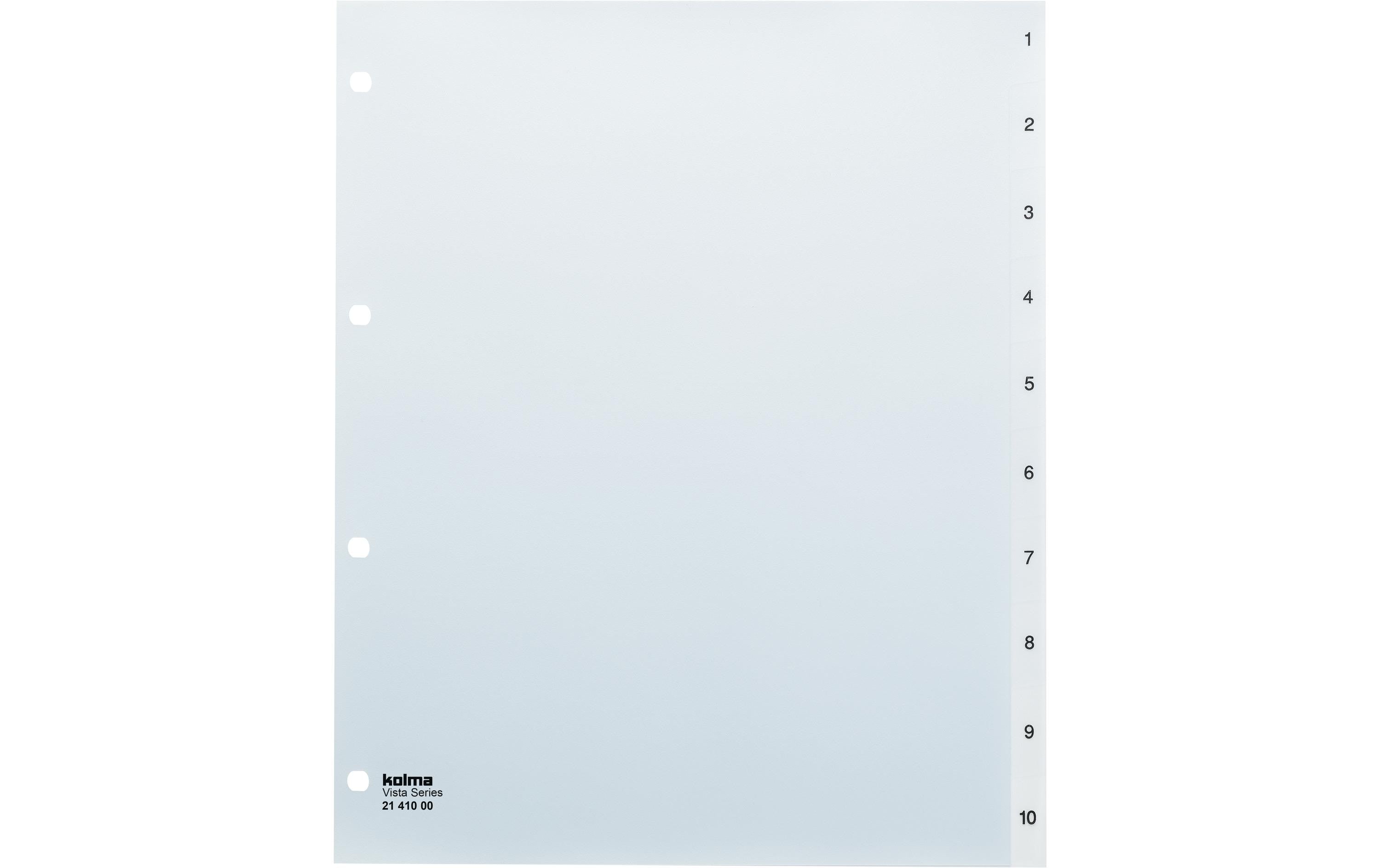 Kolma Register A4 Vista XL 1-10