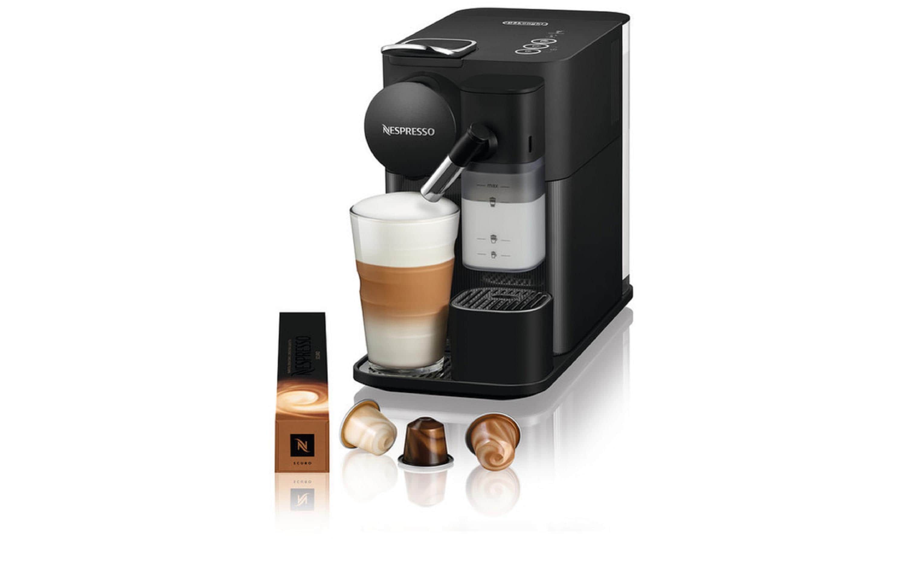 De'Longhi Kaffeemaschine Nespresso New Lattissima One EN510.B Schwarz