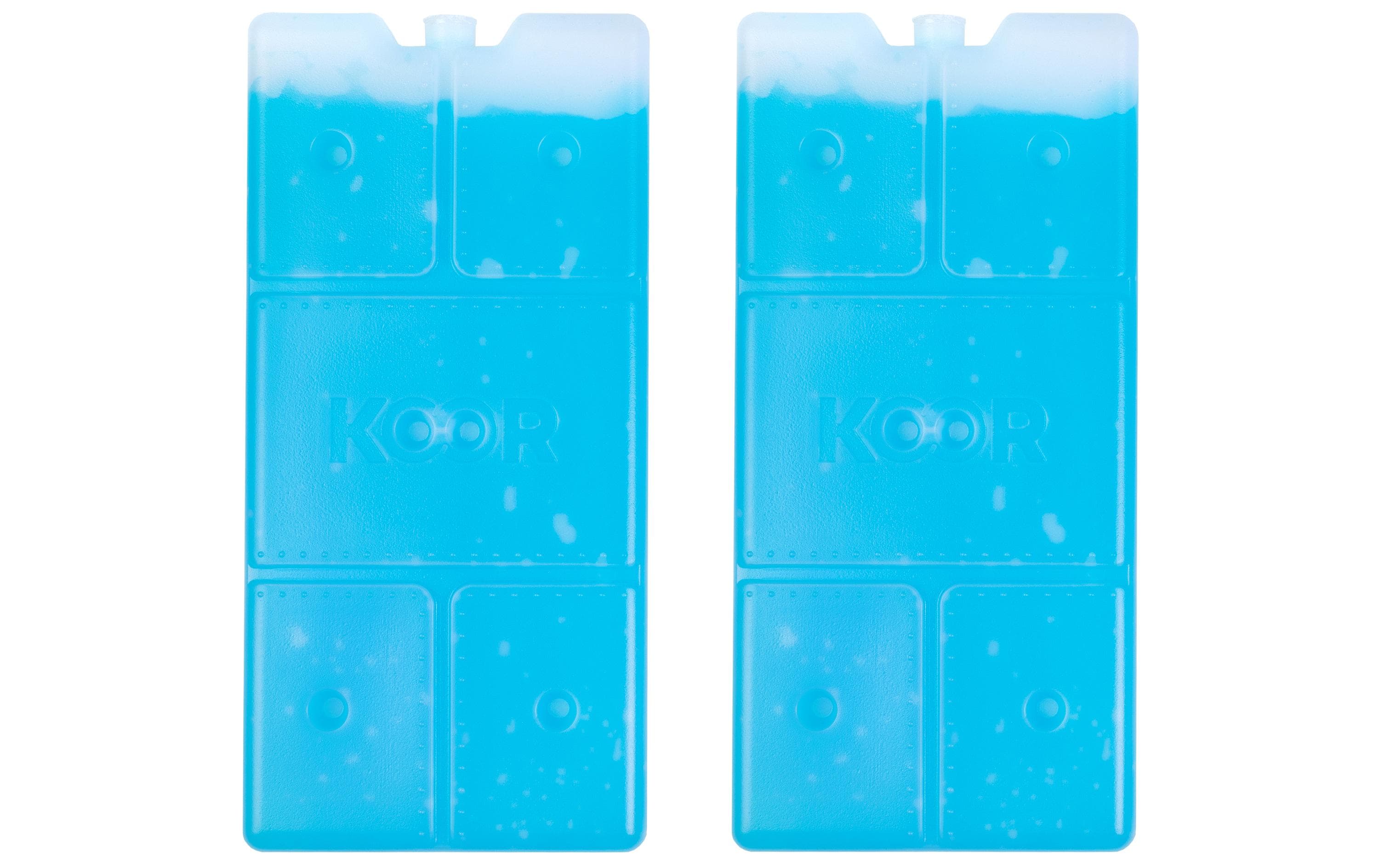 KOOR Kühlelement Arctico L, Doppelpack Transparent