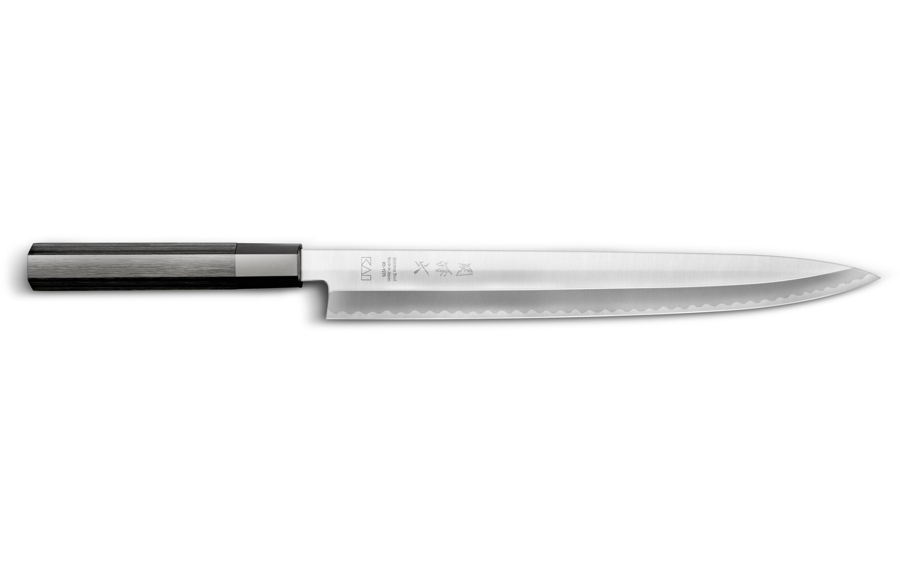 Kai Kochmesser Yanagiba 27 cm, Schwarz