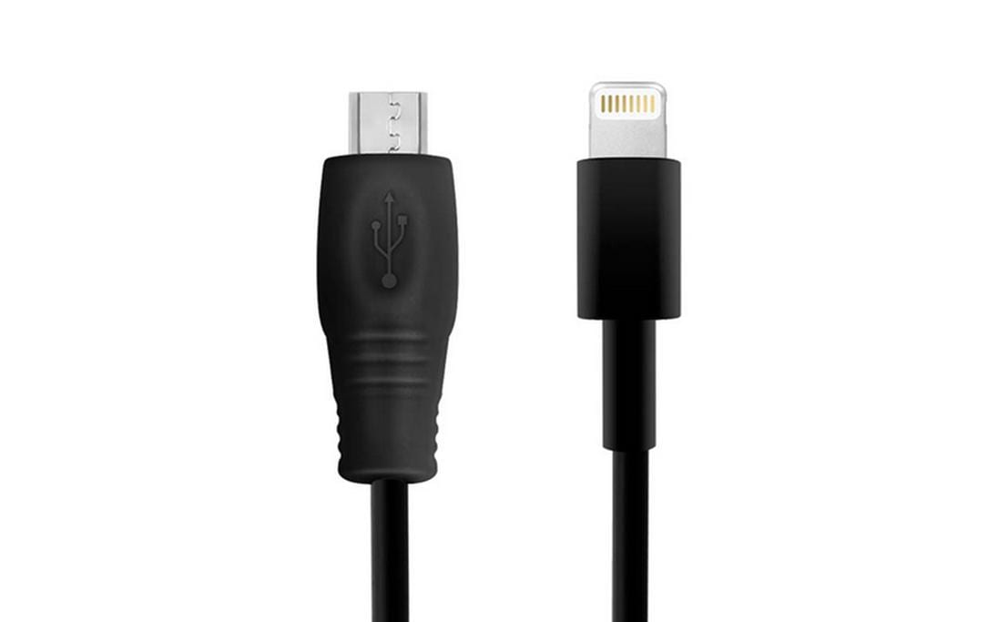 IK Multimedia USB-Kabel  Micro-USB B - Lightning 1.5 m