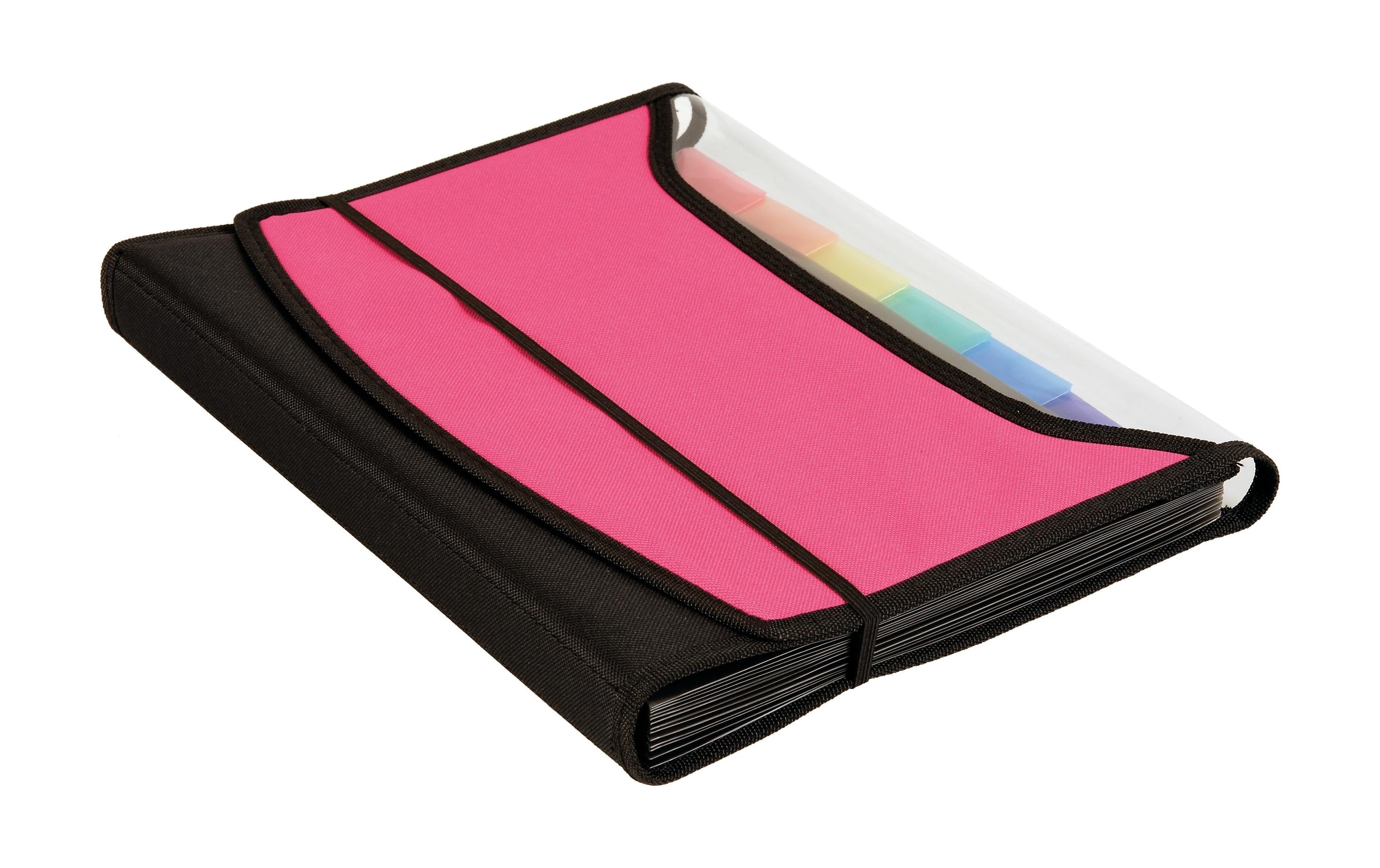 dufco Fächermappe A4 Soft Touch 13 Fächer, Pink