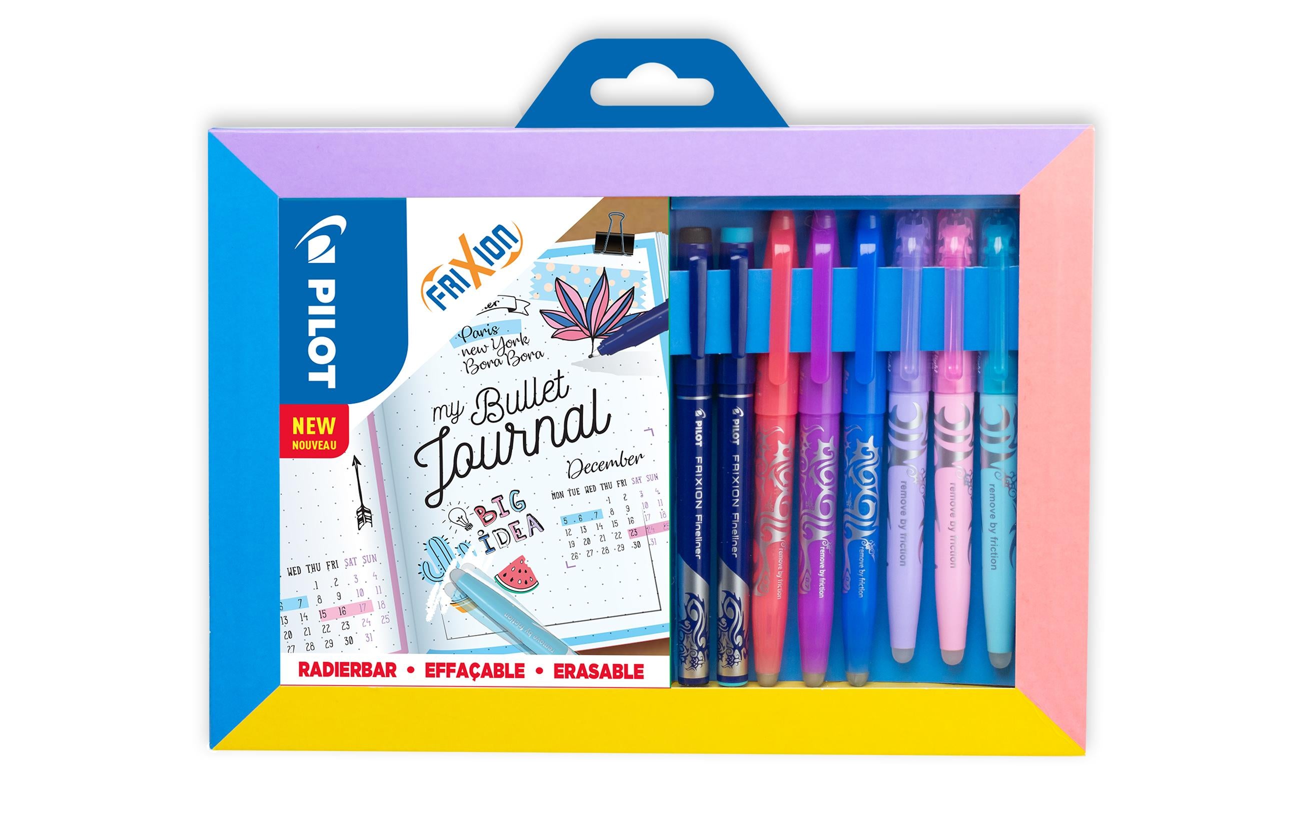 Pilot Schreibset FriXion Bullet Journal Gift Box 9-teilig