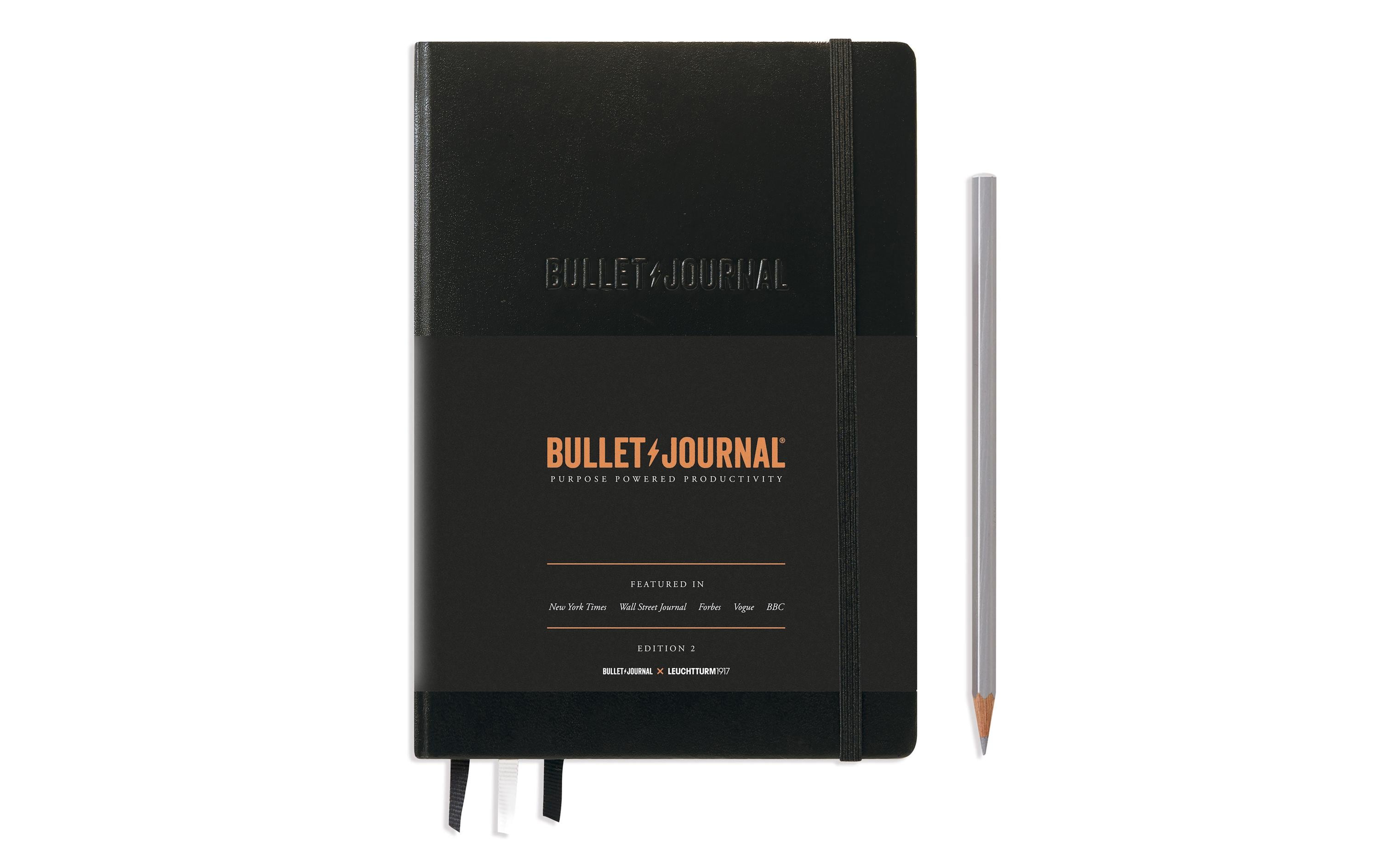 Leuchtturm Notizbuch Bullet Journal Edition 2, A5, Dot, Schwarz