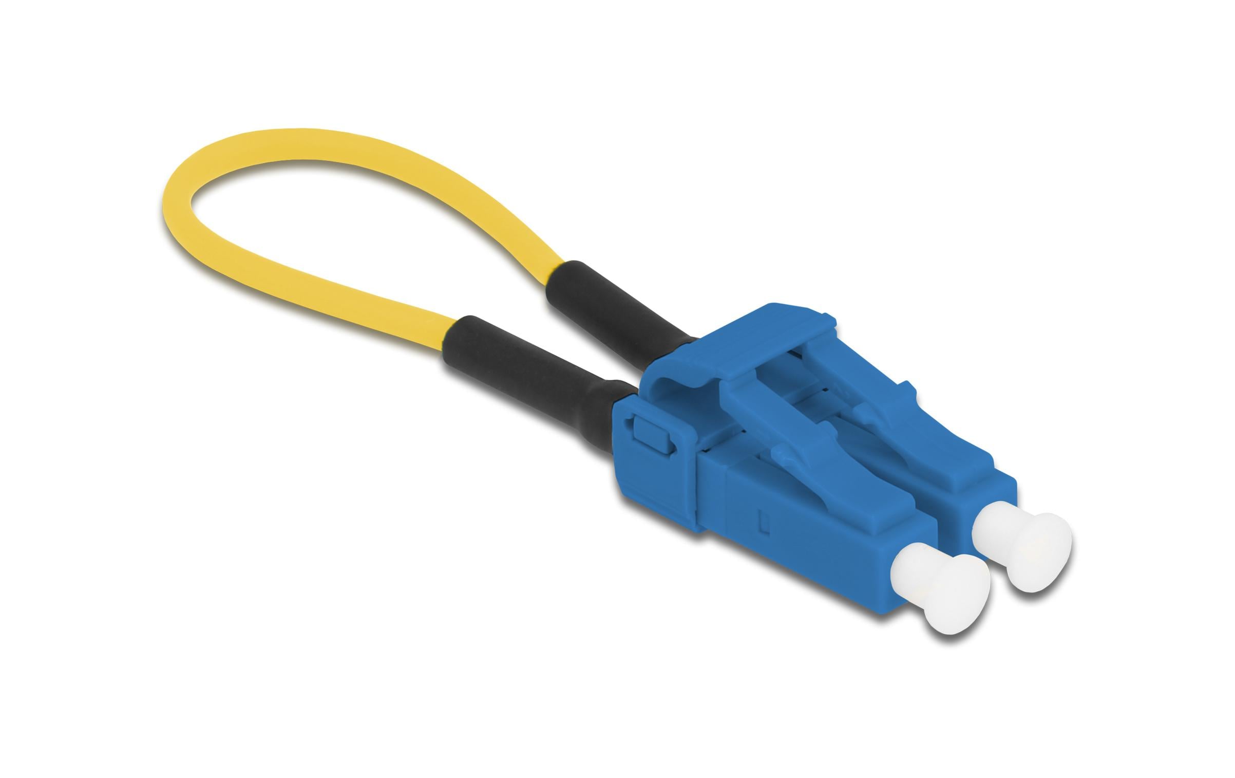 Delock LWL Loopback Adapter Singlemode LC – LC, OS2, Duplex