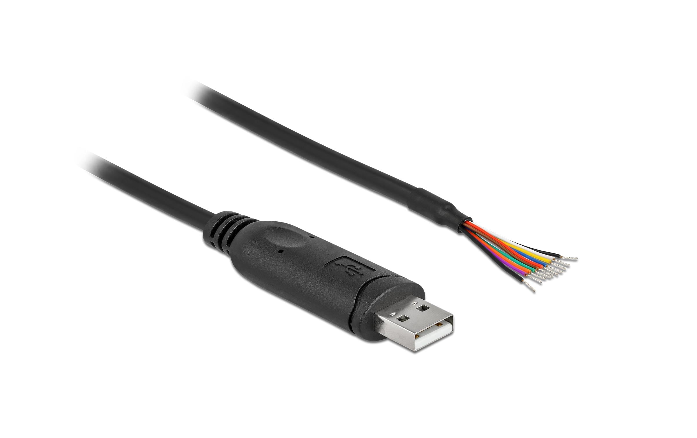 Delock USB 2.0-Adapterkabel USB A - Offen 1 m