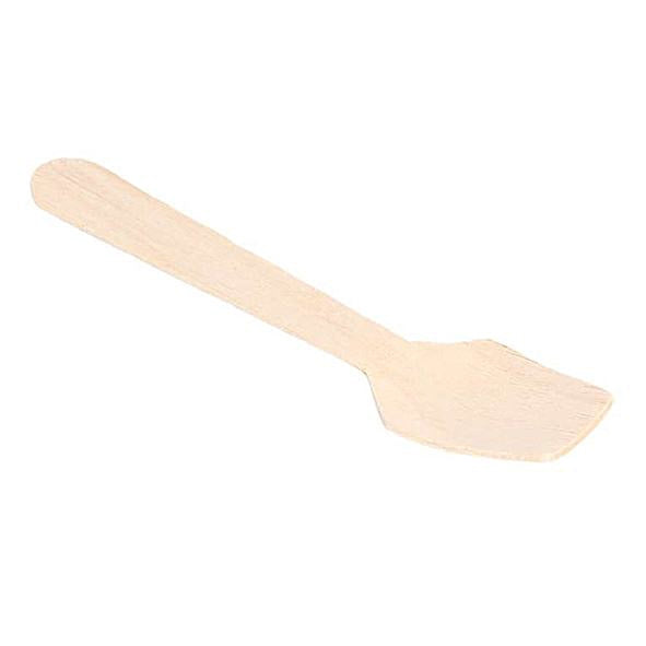 Glacelöffel 95mm Pack à 100 Stk, Holz, braun