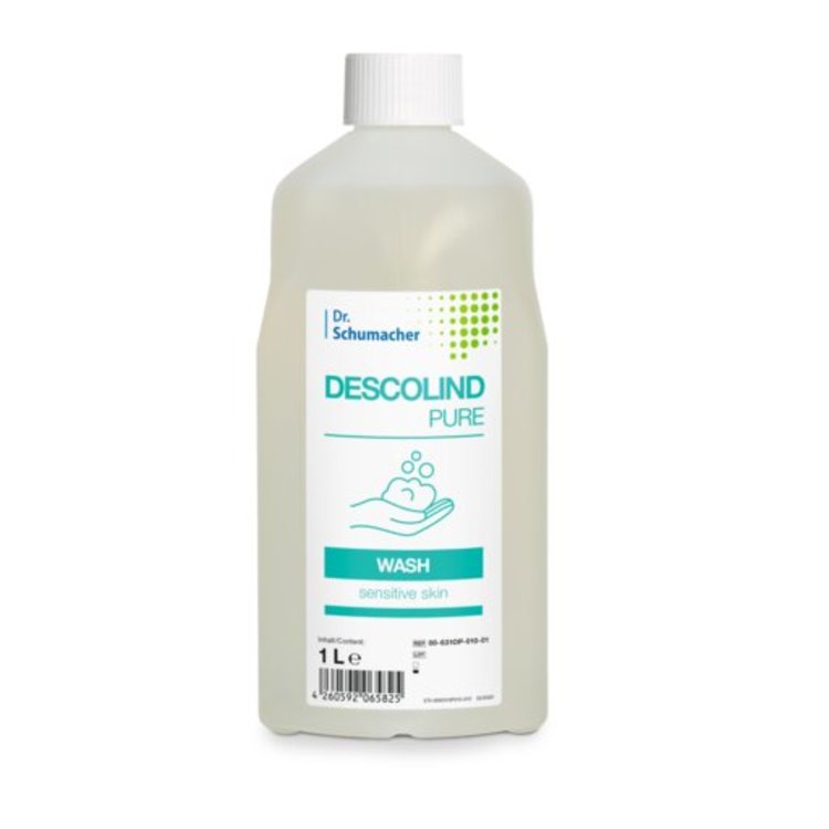 Descolind Pure Wash 1L Flasche à 1L Parfümfreie Waschlotion