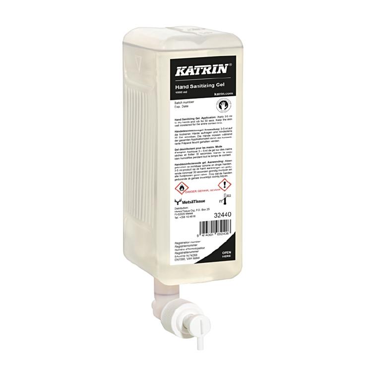 KATRIN- Hand Sanitizing Gel Flasche à 1L