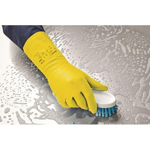 AlphaTec 37-320 8-10 (M-XL) Nitril gelb, 31cm lang