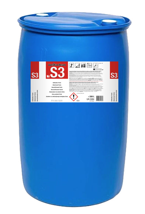 S3 Entkalker forte 200l Fass à 200L starker Sanitärreiniger