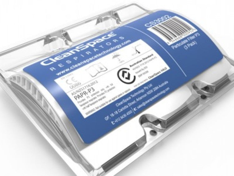 CleanSpace Halo P3 Filter/3st P3, Pack à 3 Stk