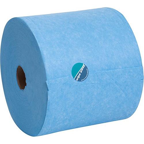 Buntclean blau 38 x 30 cm Rolle à 500 Blatt 65g/m2,Visc.70%/Polyest.30%