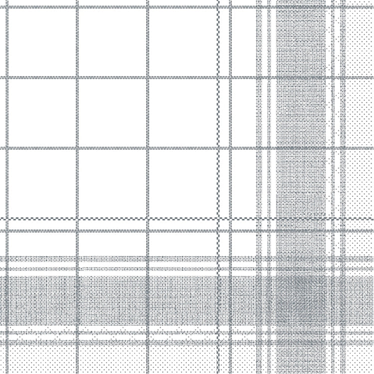 Serviette Nadeem  grau Pack à 100 Stück 40x40cm 1/4 Falz Tissue 3 lag
