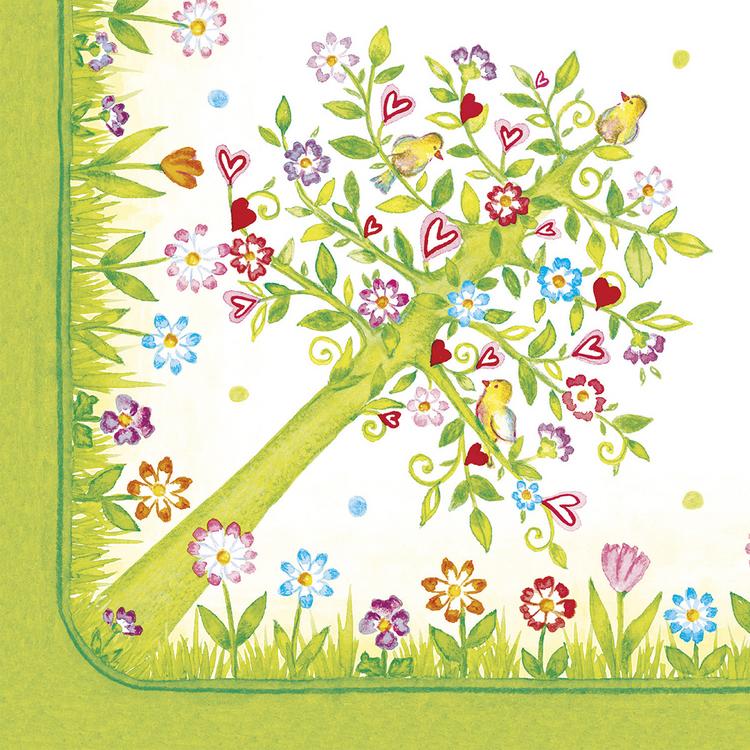 Serviette Insa Pack à 50 Stück 40 x 40 cm 1/4 Falz Linclass