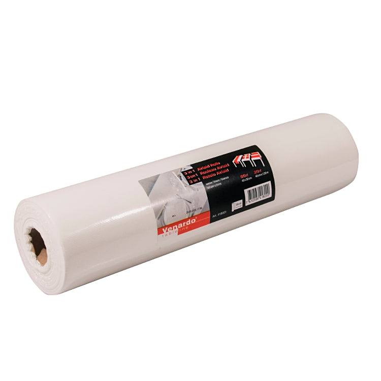 Airlaid Rolle Venardo 3 in 1 rot, 40 x 30 cm, 24 Lfm 80 Coupons, 55 g/m2