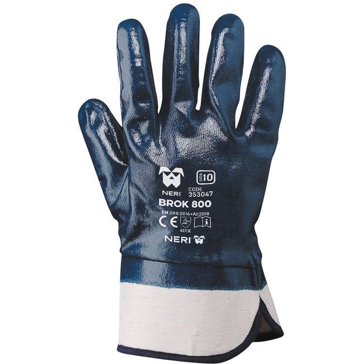 NERI BROK 800, Gr. 10-11 (XL-XXL) Mechanischer Schutzhandschuh vollbeschichtet