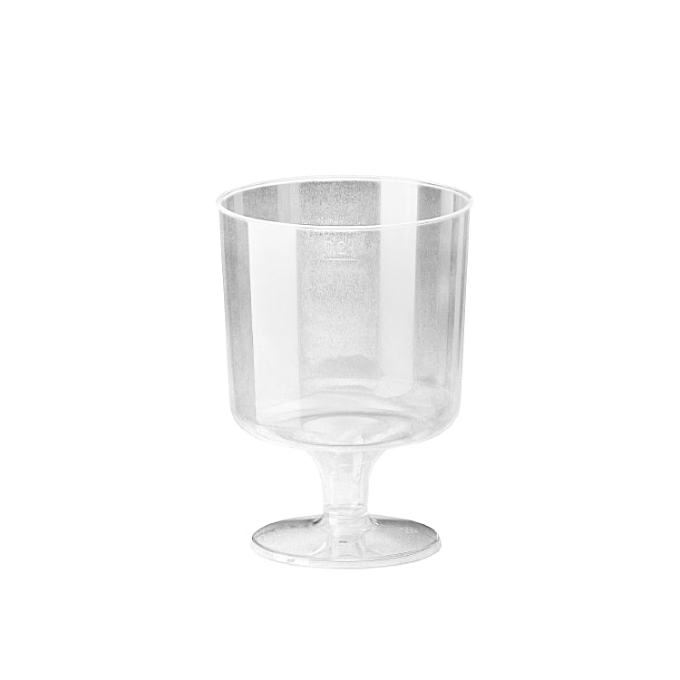 Trinkglas 0.2L mit Fuss PS Karton à 40 Pack x 10 Stk D 72mm, H 100mm, glasklar
