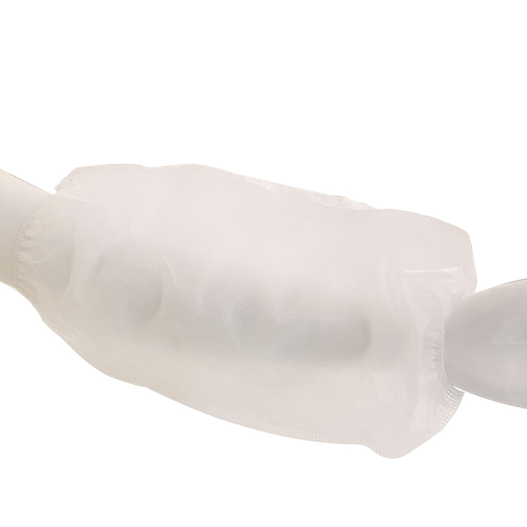 Aermelschoner  PP Weiss Beutel à 50 Stk. 46 x 21 cm, PP 40g/m2