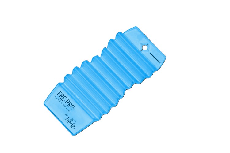 Duft-Anhänger Frischeduft Blau, 13.5x6.2x1.5cm Duftet mindestens 30 Tage