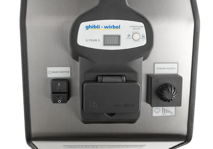 Dampfreiniger Wassertank 2,2L, 6bar, 165Cel. 220-240V, 5m Kabel