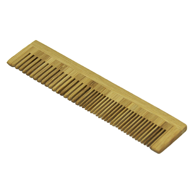 Bambuskamm 13cm Pack a 100 Stück Im Papiersachet, Grob-Fein