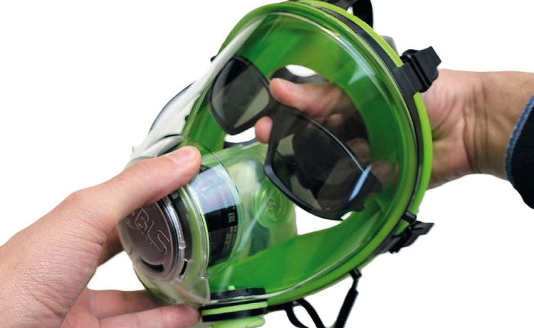 BLS Einsteckrahmen Brillen Für Vollmasken, PC