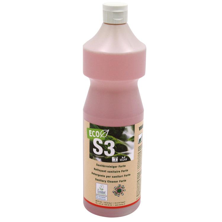 S3 ECO Sanitärreiniger forte Flasche à 1l
