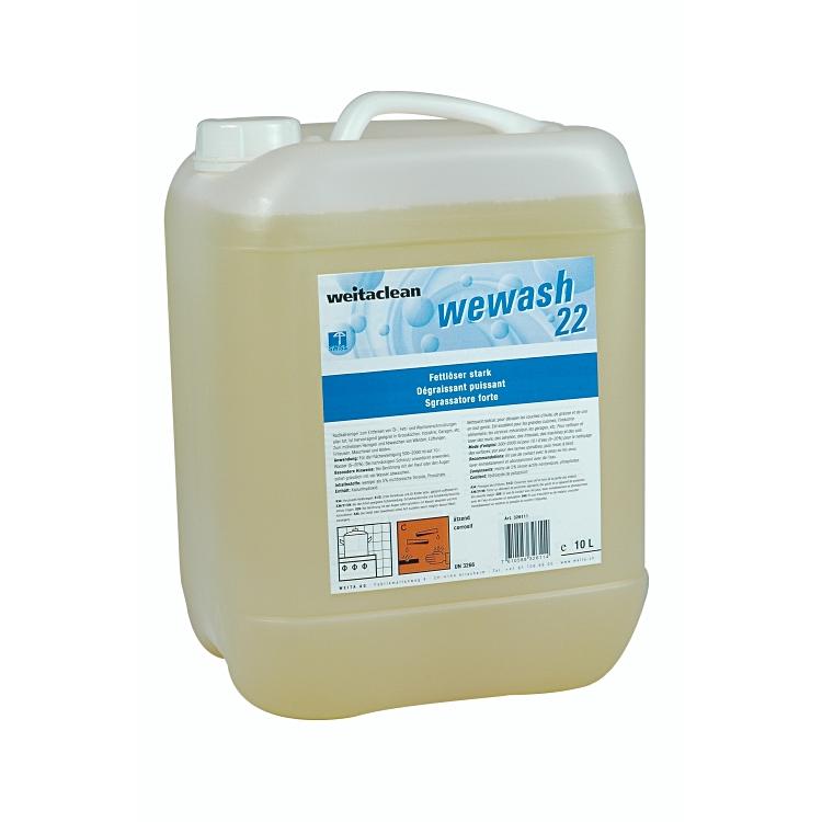 Wewash 22 10L Kanister à 10 Liter Fettlöser stark