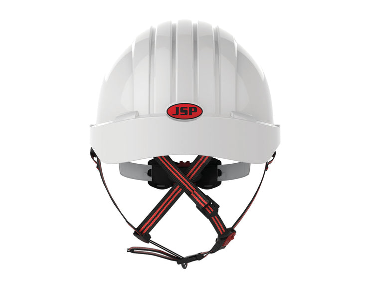 EVO 5 Dualswitch Helm ABS,weiss,belüftet,Kinnriemen Drehradverschluss