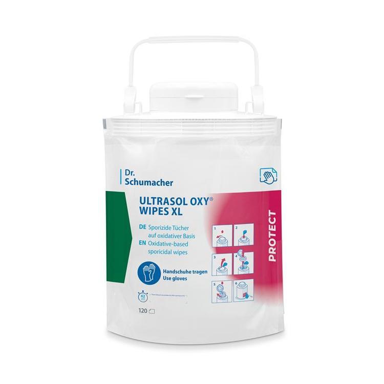 Ultrasol Oxy Wipes XL Beutel à 120 Stk. Tuch: 17,5x36cm