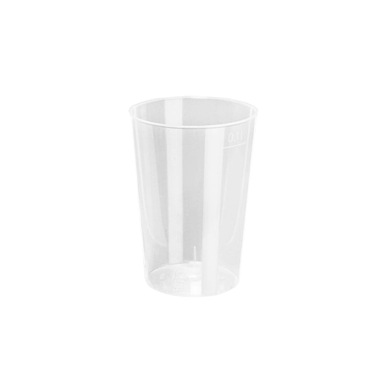 Trinkglas 0.1L PP Karton à 35 Pack x 40 Stk D 55mm, H 75mm, transparent