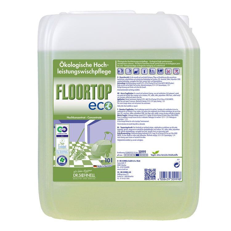 Floortop Eco 10L Kanister à 10L Wischpflege