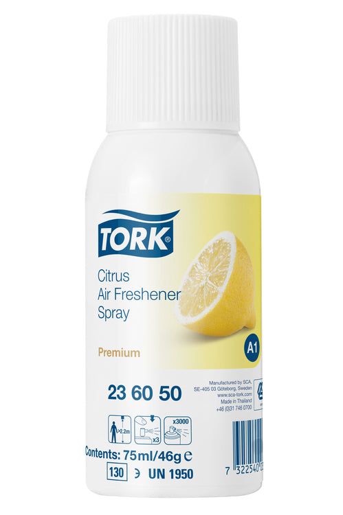 Duftpatronen Tork Premium A1 Krt. à 12 Duftpatronen à 75 ml Duftnote Zitrus