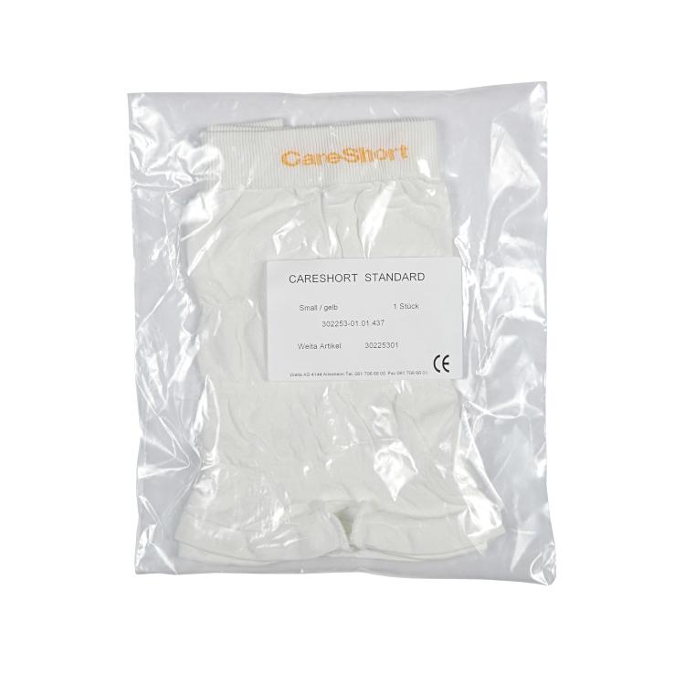 Care Short blau medium Inkontinenzhose aus Polyamid u Elastan, 15 Stk/Karton ein