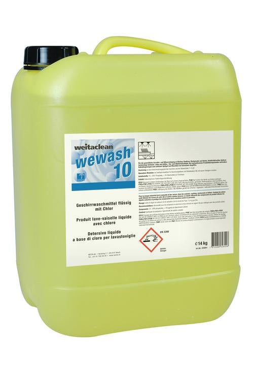Wewash 10  14 kg Kanister à 14kg Geschirrwaschmittel flüssig