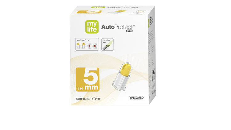 Pen-Nadeln AutoProtect Pro Dispenser à 100 Stk, steril myLife, 31G x 5mm