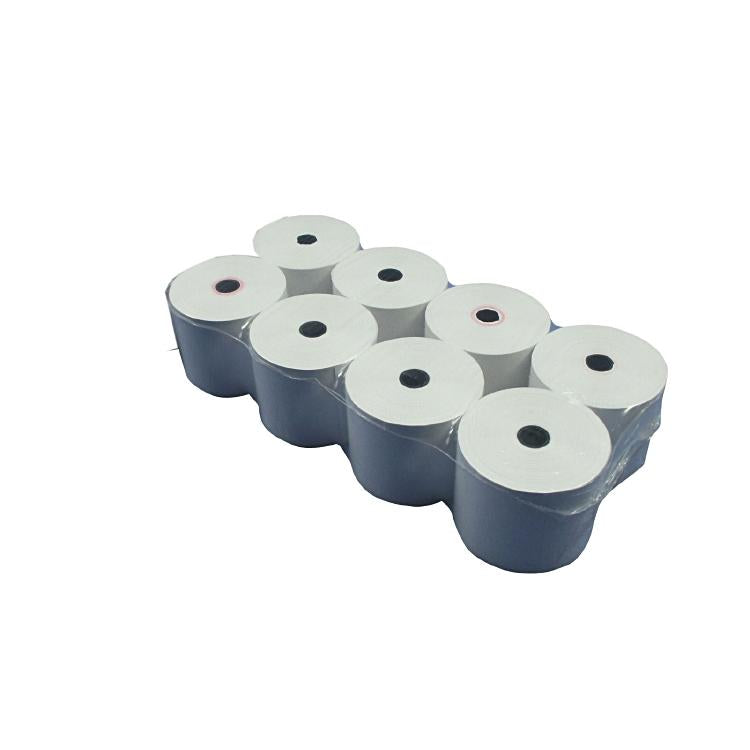 Kassenrolle 76/70/12mm weiss, Karton à 50 Rollen Länge 46m