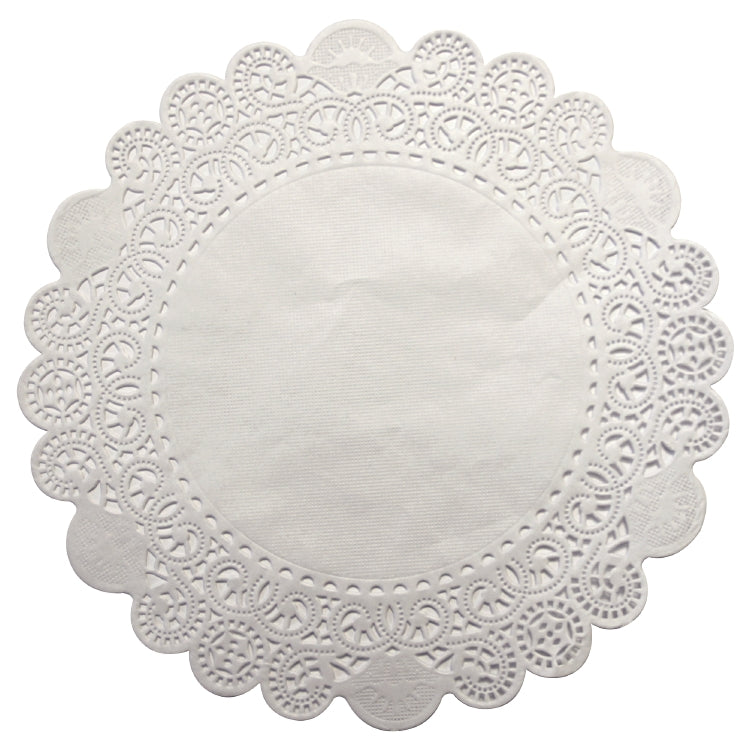 Tortenspitzen Rund / 14 cm Papier 50 g./m² / Weiss Pack à 250 Stück