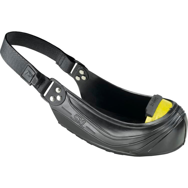 NERI KRABBY, Gr. 44-50 Überschuh, schwarz, rot Gummi, Stahlzehenkappe