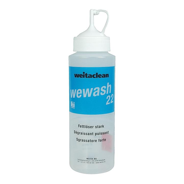 Wewash 22 Serviceflasche leer Flasche à 500ml Oel- und Fettentferner