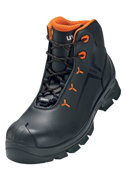 Uvex 2 Vi. S3 Stiefel Gr. 40-48/W11 Leder/Vibram S3 SRC ESD Stiefel