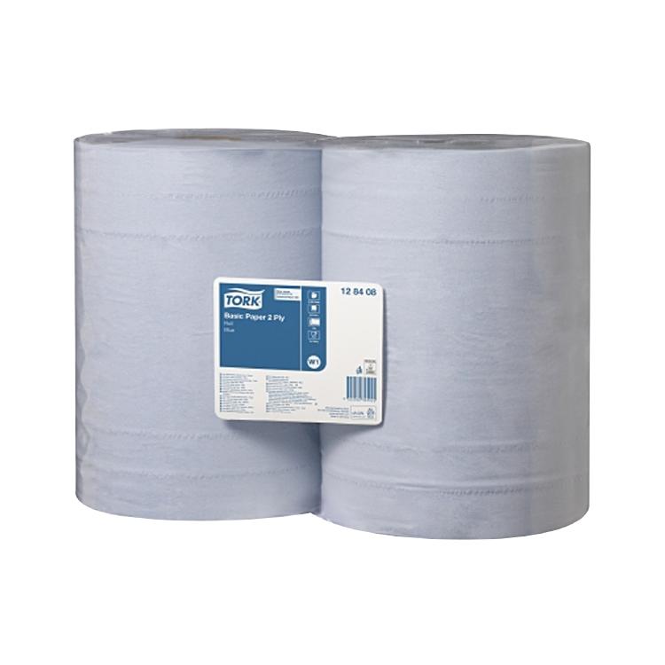 Tork Universal Wischtuch 320 Sack à 2 Rll,2-lagig,blau,340m 37x34cm,Tissue,geprä