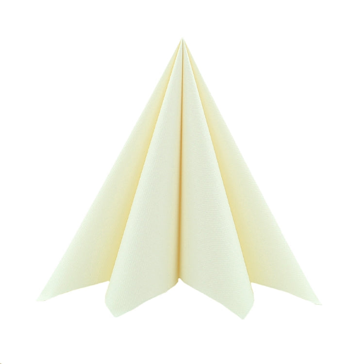 Serviette Basic  div. Farben Pack à 50 Stück 40 x 40 cm 1/4 Falz Linclass