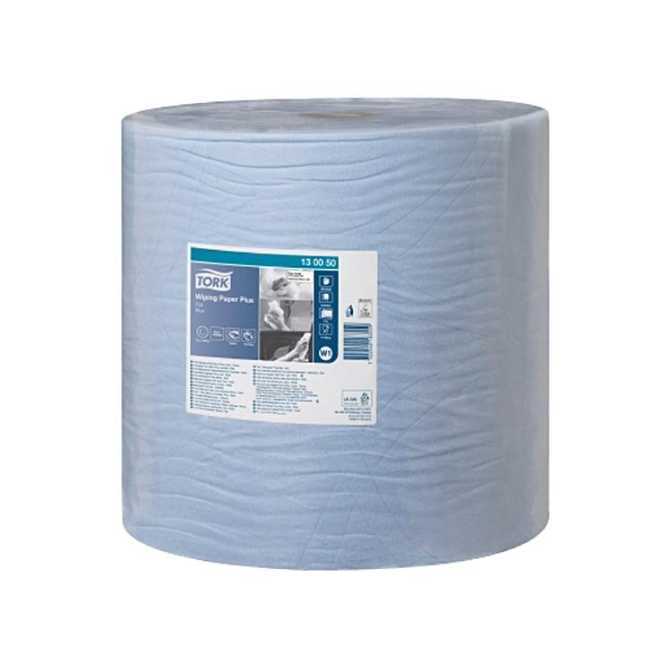 Putzrollen Tork Advanced W1 Sack à 1 Rolle à 510m,blau, 2 lag Hybrid,perfor. 37x