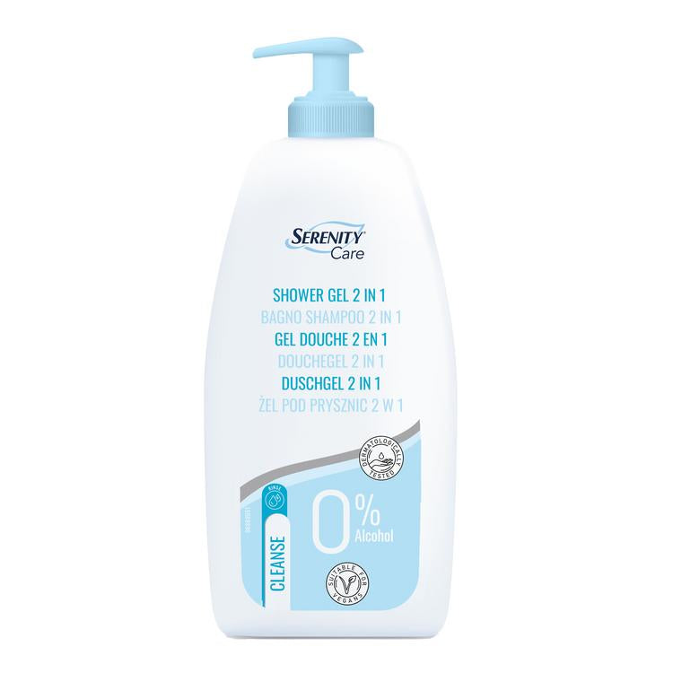 Duschgel 500 ml 2in1 Körper und Haare Serenity Care