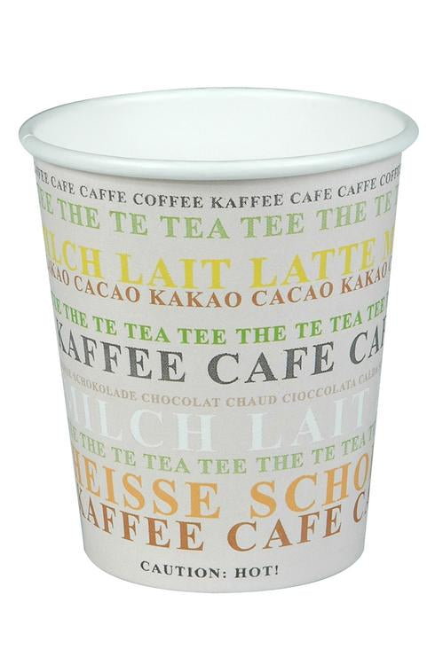 Hot cups to go 2dl 20 x 50 Stk im Karton Heissgetränkebecher aus Pappe
