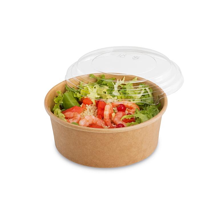 Deckel Salatschale RPET 155mm Pack à 50Stk, transparent D 155mm, H 25mm
