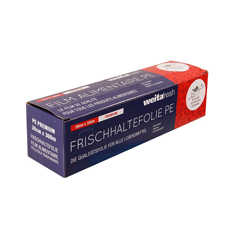 WF Premium PE EB30cm 300m Einzelbox mit Slider, 9.5my